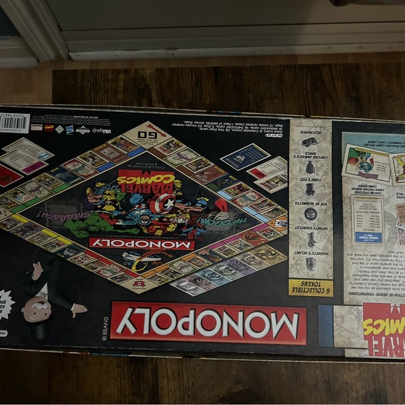 Brand new never used Marvel monopoly game, collectors addition - Picture 4 of 5